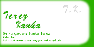 terez kanka business card